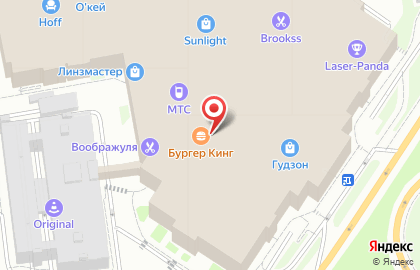 Ресторан быстрого питания Крошка Картошка в Нагатино-Садовниках на карте