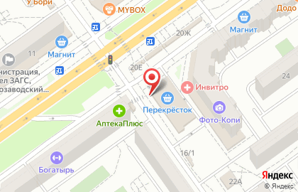 Микрокредитная компания ДеньгиАктив в Тракторозаводском районе на карте