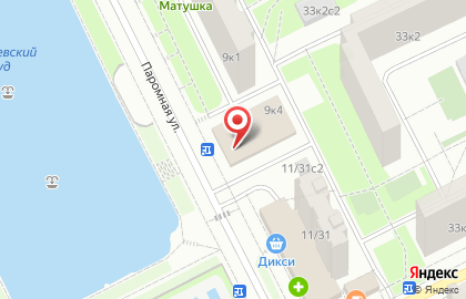 Супермаркет Billa в Москве на карте