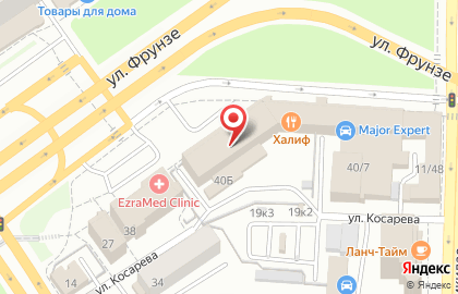 Компания Дом.ru на улице Фрунзе на карте