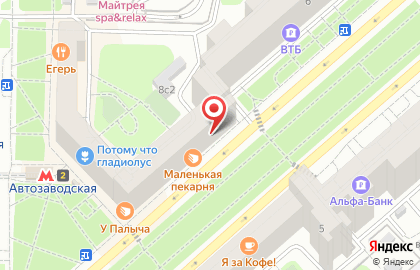 Московский кредитный банк в Москве на карте