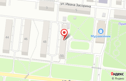 Банкомат СберБанк на улице Гоголя, 50 в Зеленодольске на карте