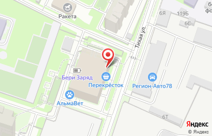 Супермаркет Перекрёсток в Санкт-Петербурге на карте