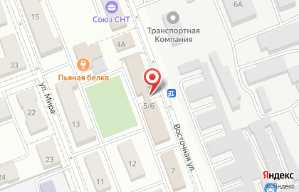 ООО ТПП на Восточной улице на карте