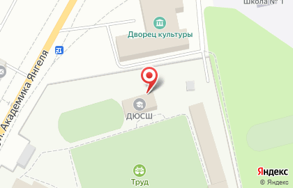 ДЮСШ в Москве на карте