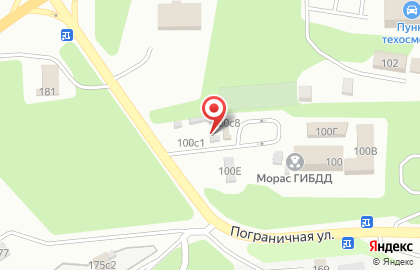 Страховой агент на Пограничной улице на карте