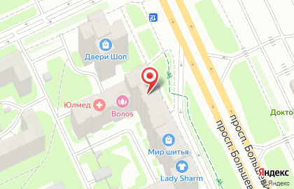 Торгово-строительная компания топ Хаус на проспекте Большевиков на карте