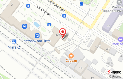 Авиаэкспресс на улице Бутина на карте