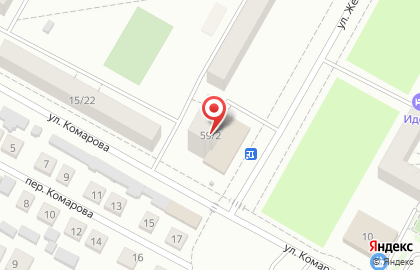 Дискаунтер Продслава на улице Железнодорожников на карте
