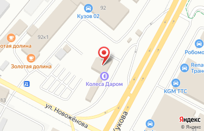 Ресторан доставки Ешь24 на карте