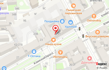 Хостел Квартирантъ на Технологическом институте I на карте