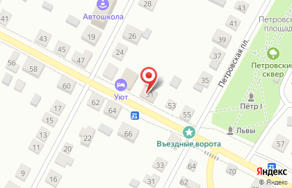 Продуктовый магазин в Воронеже на карте
