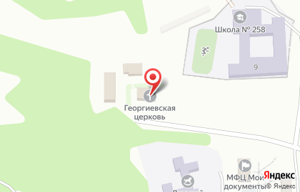 Храм Святого Великомученика Георгия Победоносца на улице Ветеранов на карте