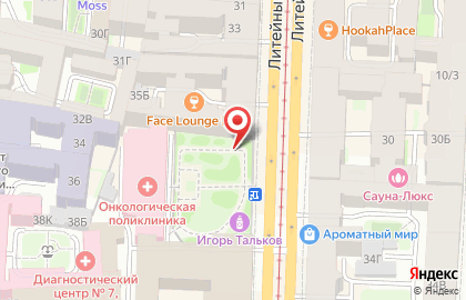 Эдванс на Литейном проспекте на карте