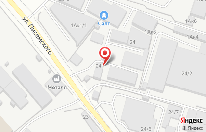 Компания Актив в Калининском районе на карте