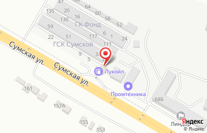 АЗС Лукойл в Белгороде на карте