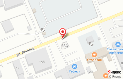 Киоск по продаже хлебобулочных изделий в Красносельском районе на карте