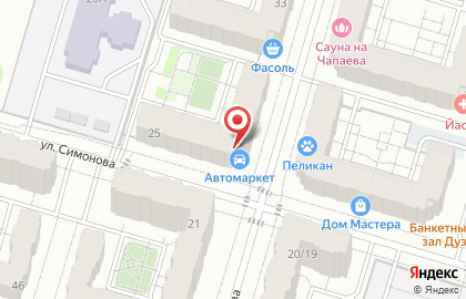 Частный детский сад Чебурашка в Авиастроительном районе на карте