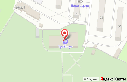 Спортивный клуб Локомотив в Узловой на карте