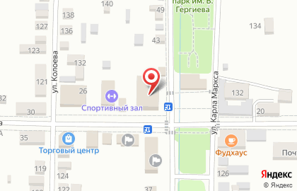 Пансионат для пожилых «Исток» на карте