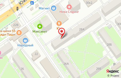 Отдел полиции №1 Управление МВД России по г. Нижнему Новгороду на карте