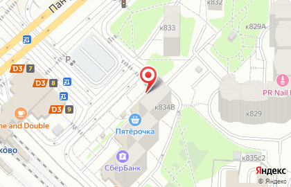 Аптека Озерки в Москве на карте