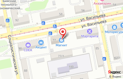 Магазин текстиля для дома в Барнауле на карте