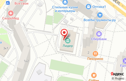 МСК Мебель - изготовление мебели на заказ в Москве на карте