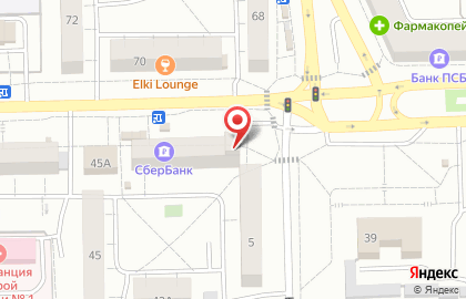 Кафе-пекарня Ням-Ням в Советском округе на карте