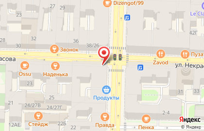 Ателье в Санкт-Петербурге на карте