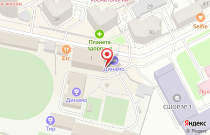 Гостиница Охотник в Свердловском районе на карте