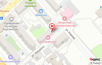 Официальный партнер REHAU Стеклолюкс45 на улице Урицкого на карте