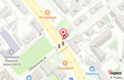 Отделение почтовой связи №7 на улице Шевчука на карте