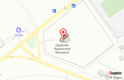 Храм во имя Архистратига Михаила в Комсомольском районе на карте