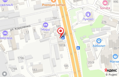Школа-студия SUN STYLE на улице Ленина, 187 в Адлере на карте