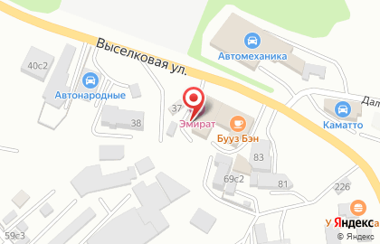 Автосервис ReMark в Первореченском районе на карте