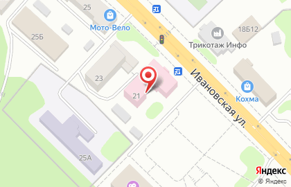 Клиника Ивановской Государственной Медицинской Академии на карте