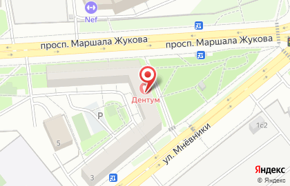 Стоматология Дентум на карте