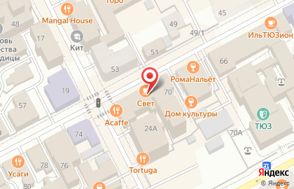 Караоке Свет на карте