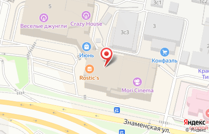 Магазин обуви Планета кроссовок на карте