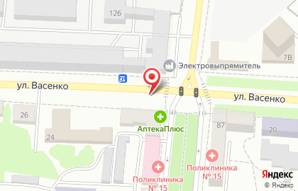 Имплозия на Пролетарской улице на карте