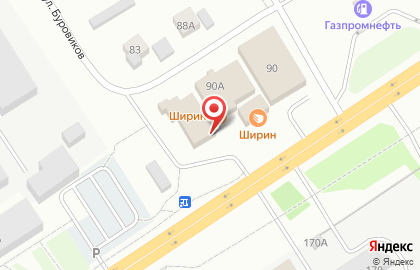 Магазин Красное & Белое в Тюмени на карте