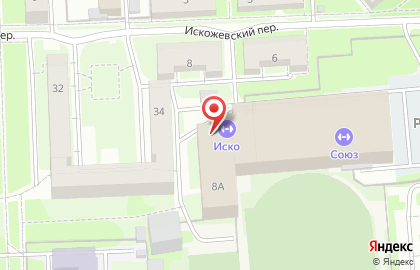 Школа реального боя в Кирове на карте