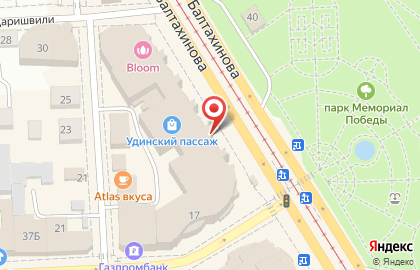 Аптека на Балтахинова на карте