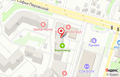 Медицинский центр Medical On Group на улице Софьи Перовской на карте