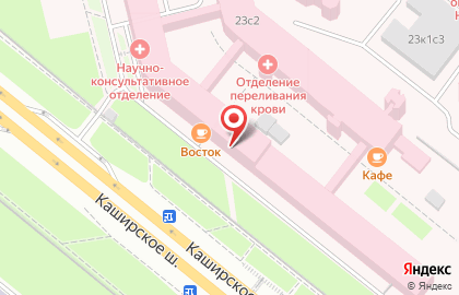 Национальный медицинский исследовательский центр онкологии им. Н.Н. Блохина в Москве на карте