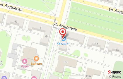 Мини-маркет Квадрат на карте