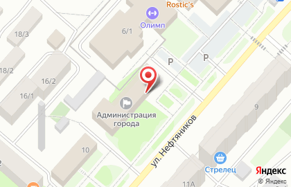 Управление гражданской защиты населения г. Мегиона на карте