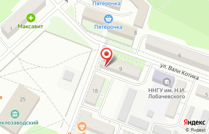 Магазин постельных принадлежностей Сладкий сон в Нижнем Новгороде на карте