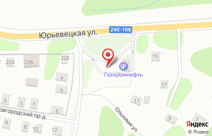 Газпромнефть в Иваново на карте